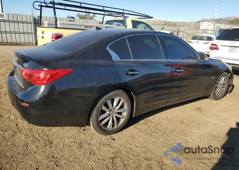 2015 Infiniti Q50 Base из США, поврежденный, VIN JN1BV7AP0FM342986